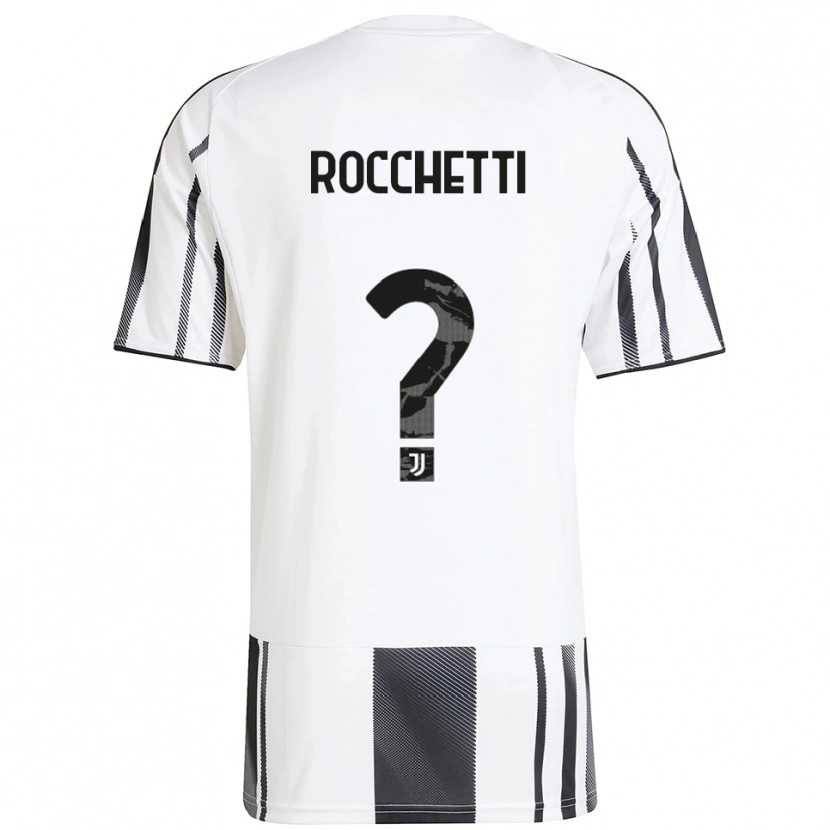 Danxen Kinder Edoardo Rocchetti #0 Weiß Schwarz Heimtrikot Trikot 2025/26 T-Shirt Schweiz