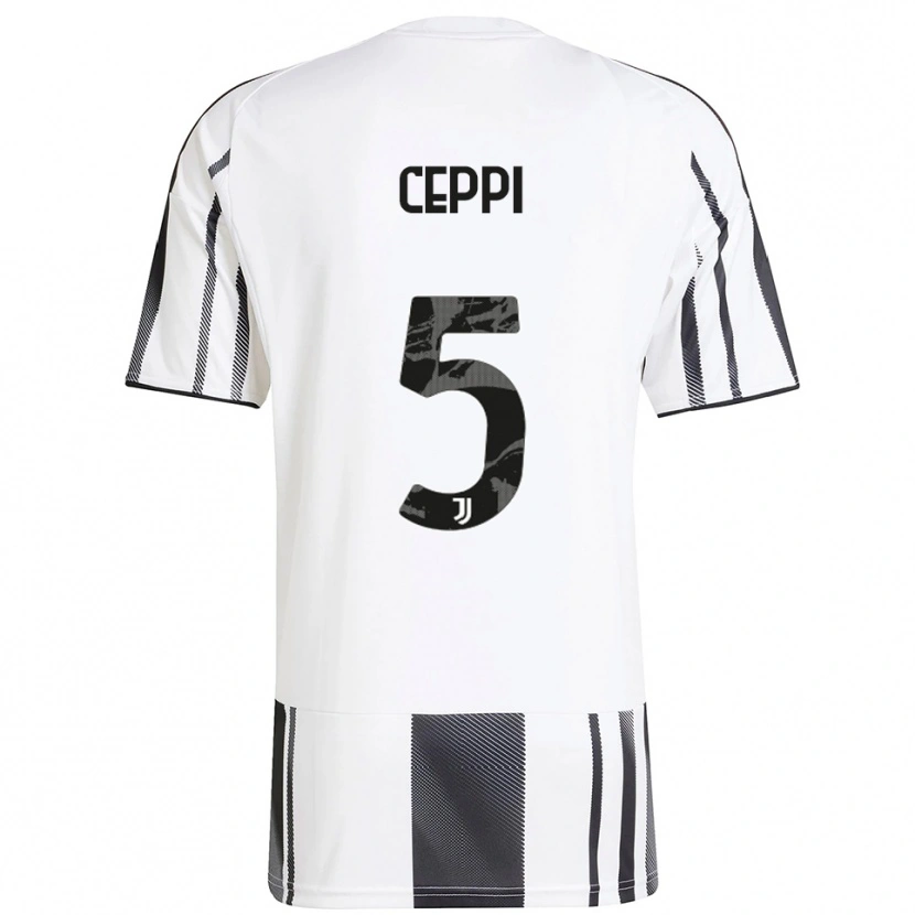 Danxen Kinder Paolo Ceppi #5 Weiß Schwarz Heimtrikot Trikot 2025/26 T-Shirt Schweiz