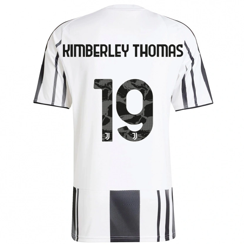 Danxen Kinder Lindsey Kimberley Thomas #19 Weiß Schwarz Heimtrikot Trikot 2025/26 T-Shirt Schweiz