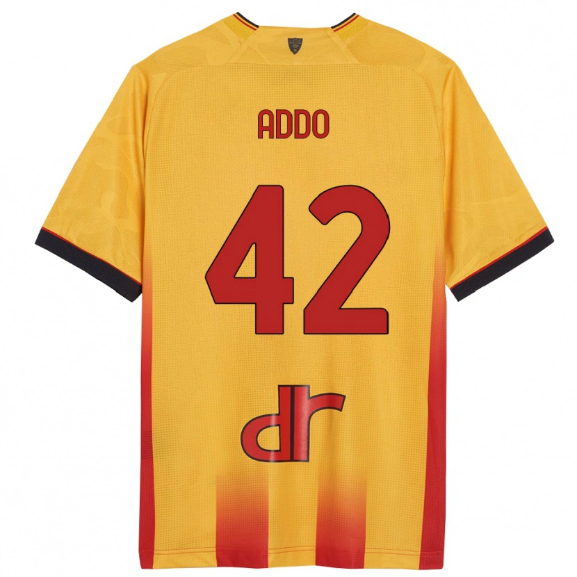 Danxen Kinder Vernon Addo #42 Gelb Orange Heimtrikot Trikot 2025/26 T-Shirt Schweiz