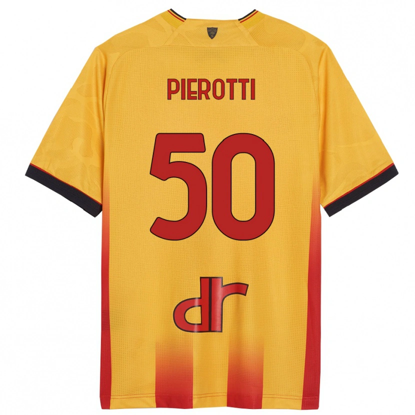 Danxen Kinder Santiago Pierotti #50 Gelb Orange Heimtrikot Trikot 2025/26 T-Shirt Schweiz