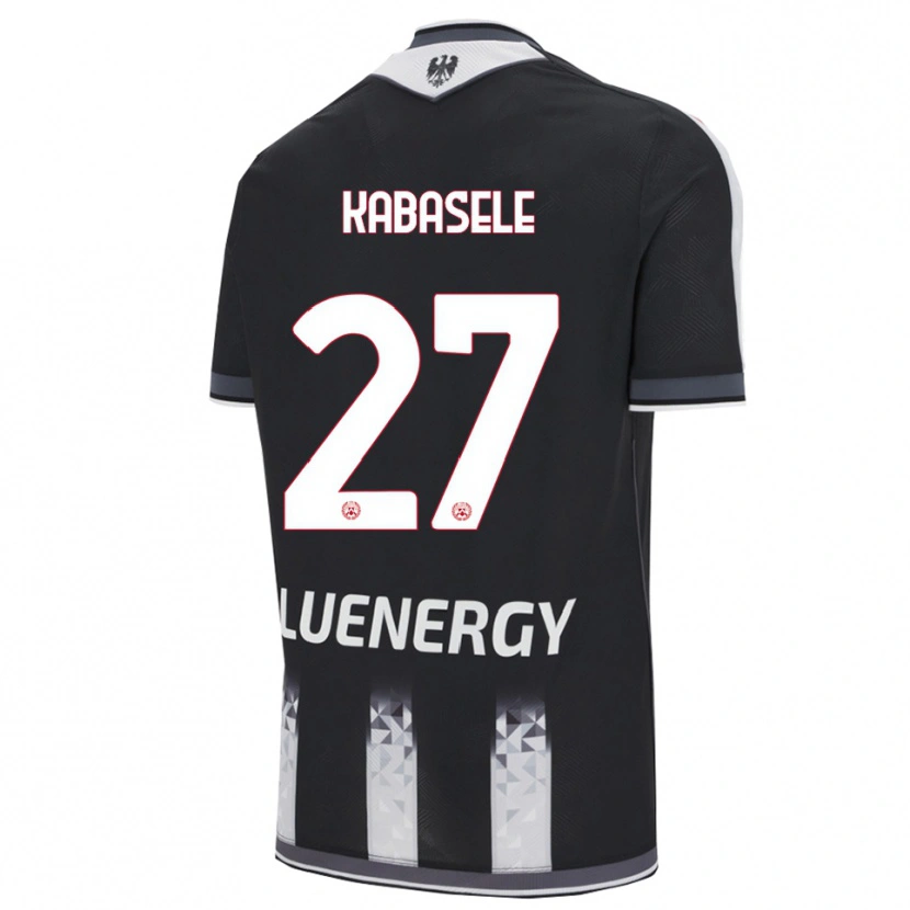 Danxen Kinder Christian Kabasele #27 Schwarz Weiß Heimtrikot Trikot 2025/26 T-Shirt Schweiz