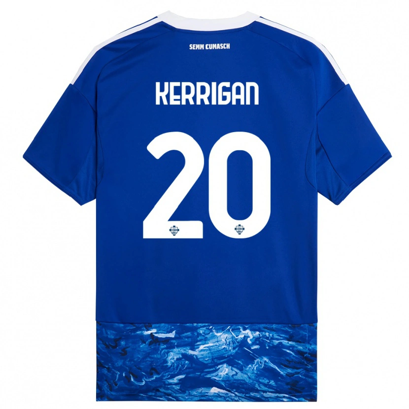 Danxen Kinder Liam Kerrigan #20 Blau Weiß Heimtrikot Trikot 2025/26 T-Shirt Schweiz