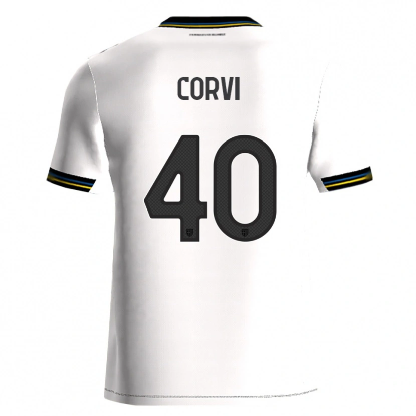 Danxen Kinder Edoardo Corvi #40 Weiß Schwarz Heimtrikot Trikot 2025/26 T-Shirt Schweiz