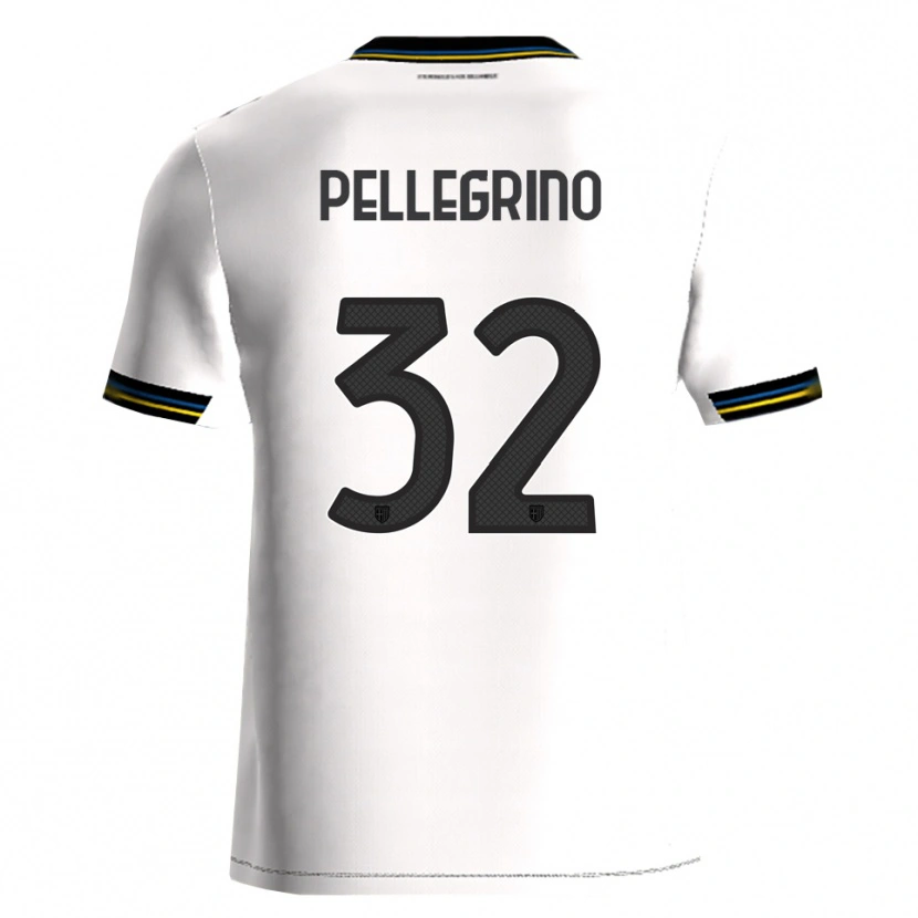 Danxen Kinder Mateo Pellegrino #32 Weiß Schwarz Heimtrikot Trikot 2025/26 T-Shirt Schweiz