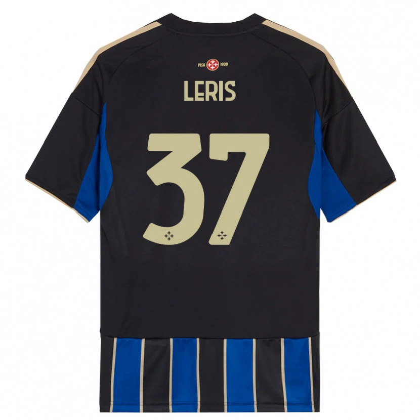 Danxen Kinder Mehdi Léris #37 Schwarz Blau Heimtrikot Trikot 2025/26 T-Shirt Schweiz