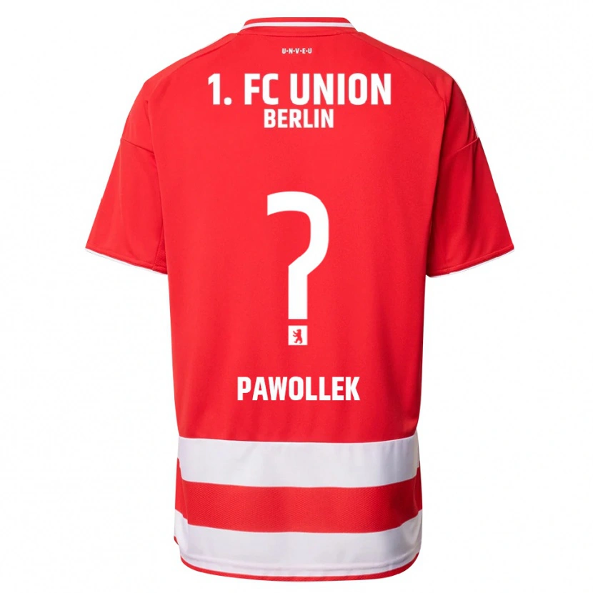 Danxen Kinder Tanja Pawollek #0 Rot Weiß Heimtrikot Trikot 2025/26 T-Shirt Schweiz