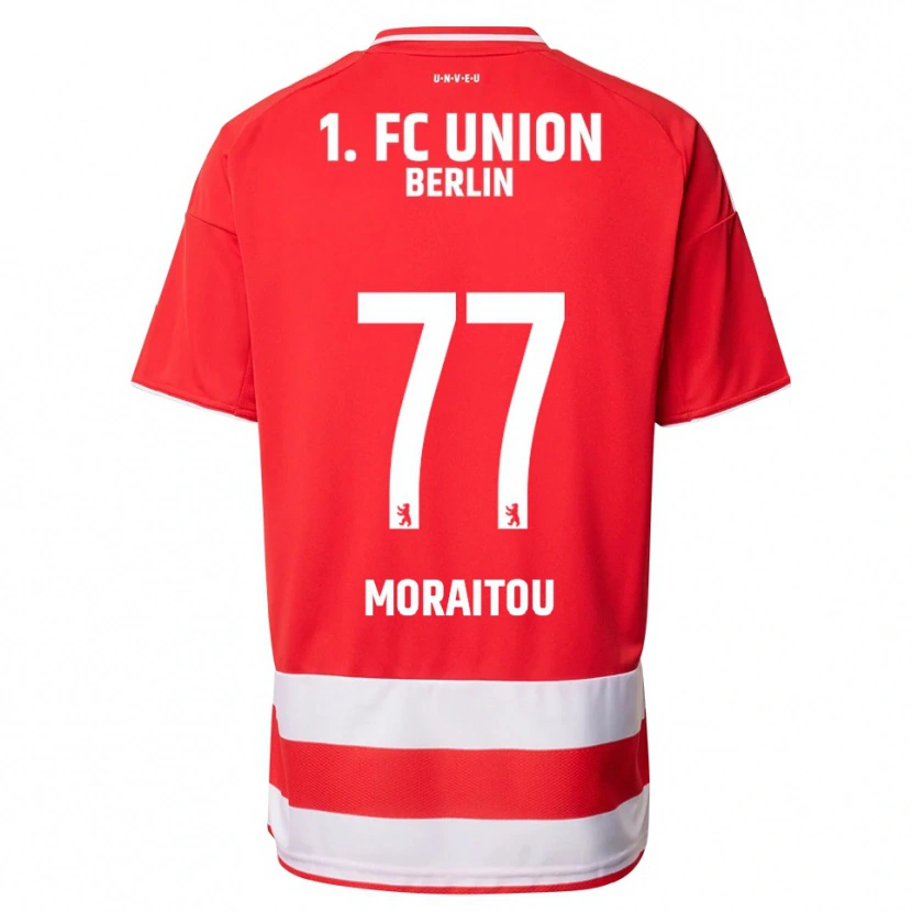 Danxen Kinder Athanasia Moraitou #77 Rot Weiß Heimtrikot Trikot 2025/26 T-Shirt Schweiz