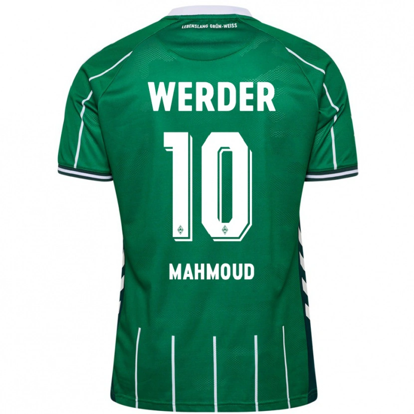 Danxen Kinder Tuana Mahmoud #10 Grün Weiß Heimtrikot Trikot 2025/26 T-Shirt Schweiz