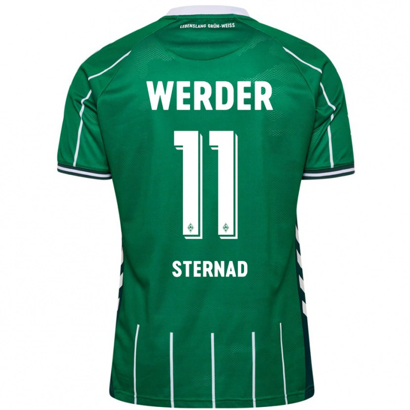 Danxen Kinder Maja Sternad #11 Grün Weiß Heimtrikot Trikot 2025/26 T-Shirt Schweiz