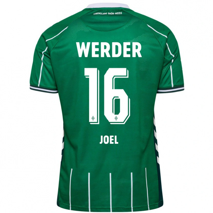 Danxen Kinder Joshua Joel #16 Grün Weiß Heimtrikot Trikot 2025/26 T-Shirt Schweiz