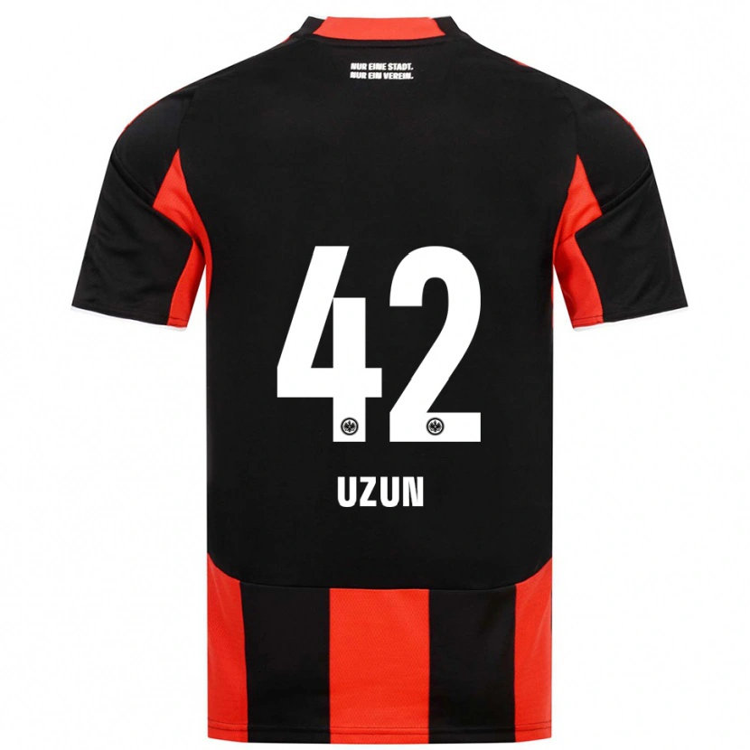 Danxen Kinder Can Uzun #42 Schwarz Rot Heimtrikot Trikot 2025/26 T-Shirt Schweiz