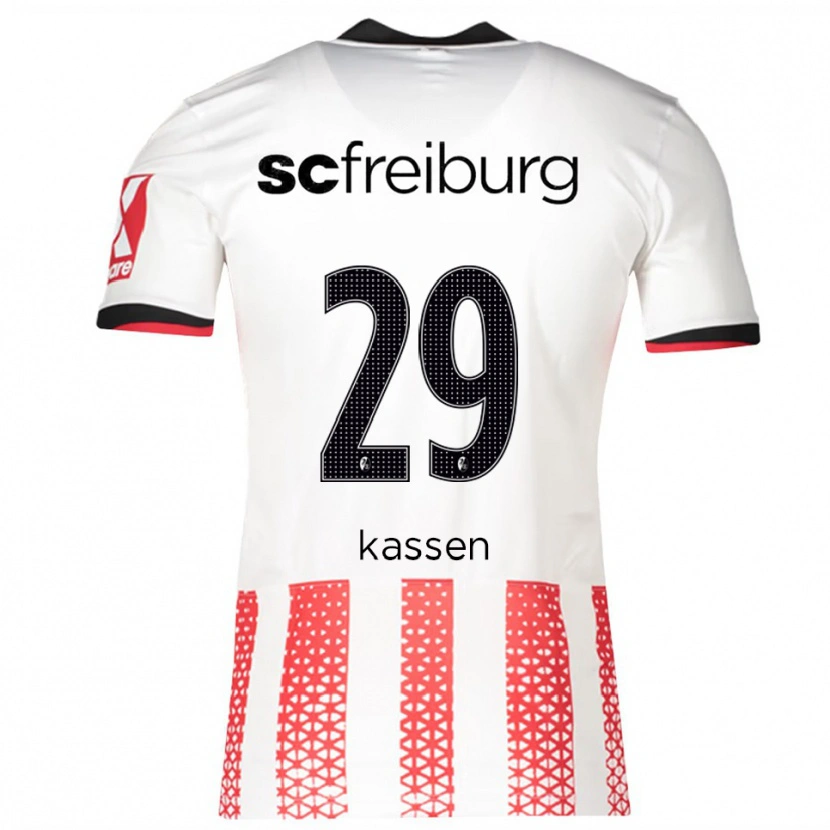 Danxen Kinder Julia Kassen #29 Weiß Rot Heimtrikot Trikot 2025/26 T-Shirt Schweiz