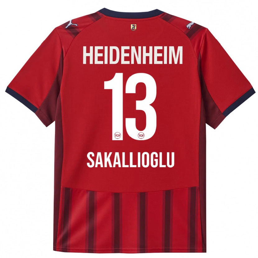 Danxen Kinder Nisa Sakallioglu #13 Rot Marineblau Heimtrikot Trikot 2025/26 T-Shirt Schweiz