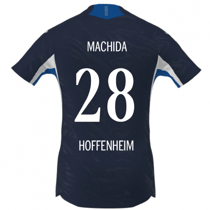 Danxen Kinder Koki Machida #28 Marineblau Weiß Heimtrikot Trikot 2025/26 T-Shirt Schweiz