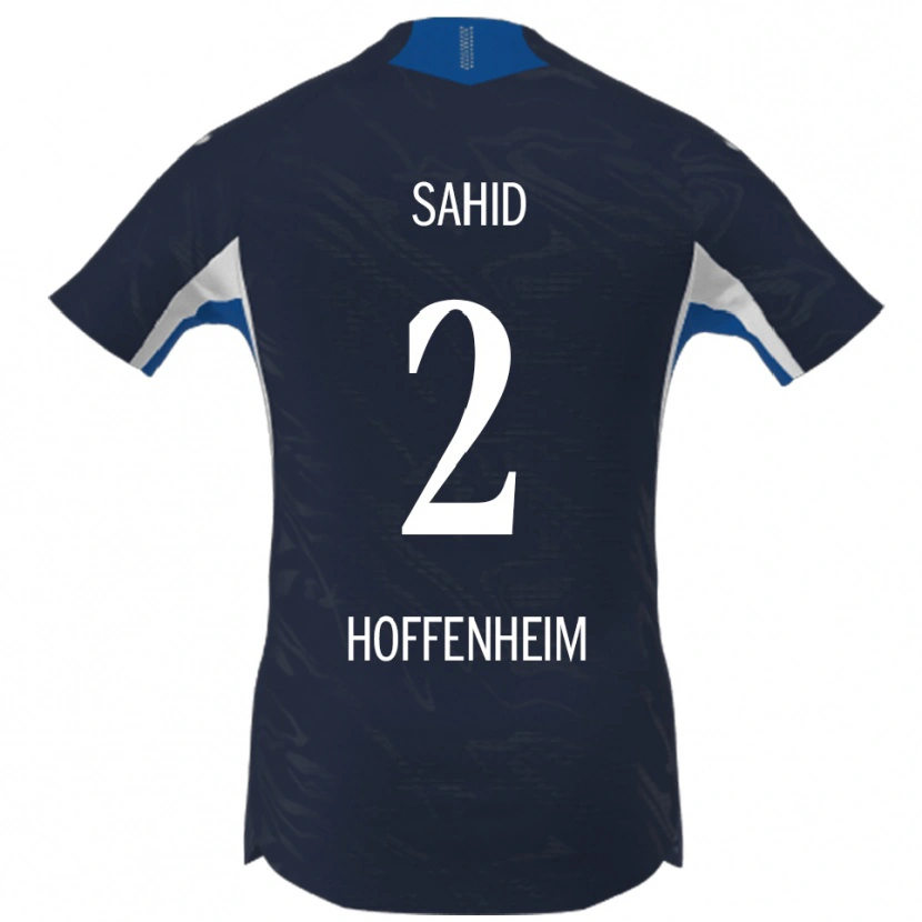 Danxen Kinder Mohamed Sahid #2 Marineblau Weiß Heimtrikot Trikot 2025/26 T-Shirt Schweiz