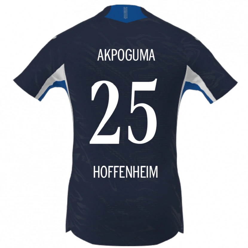 Danxen Kinder Kevin Akpoguma #25 Marineblau Weiß Heimtrikot Trikot 2025/26 T-Shirt Schweiz