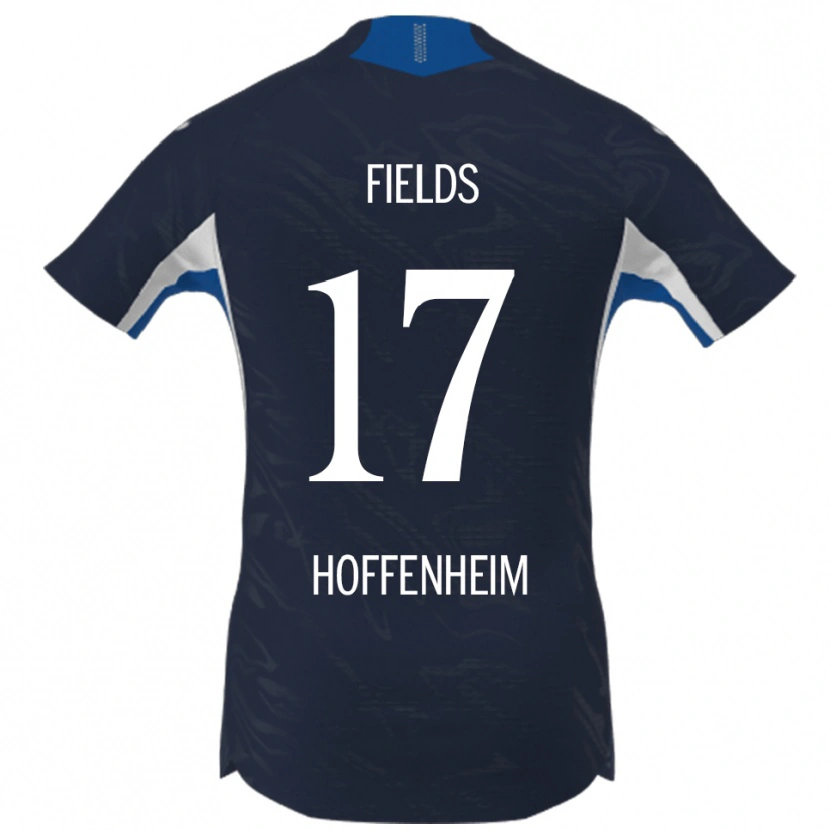 Danxen Kinder Jykese Fields #17 Marineblau Weiß Heimtrikot Trikot 2025/26 T-Shirt Schweiz
