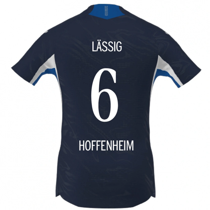 Danxen Kinder Valentin Lässig #6 Marineblau Weiß Heimtrikot Trikot 2025/26 T-Shirt Schweiz