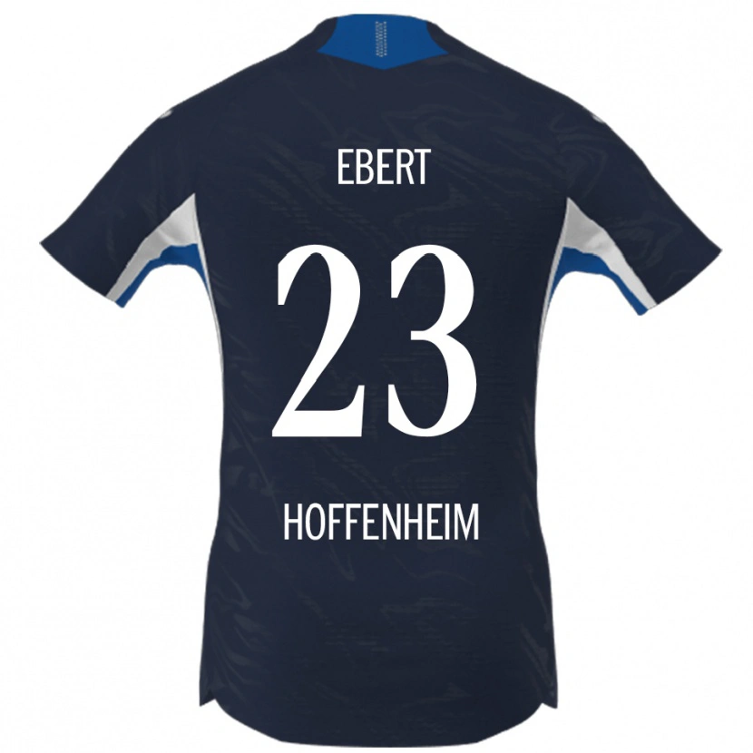 Danxen Kinder Darijo Ebert #23 Marineblau Weiß Heimtrikot Trikot 2025/26 T-Shirt Schweiz