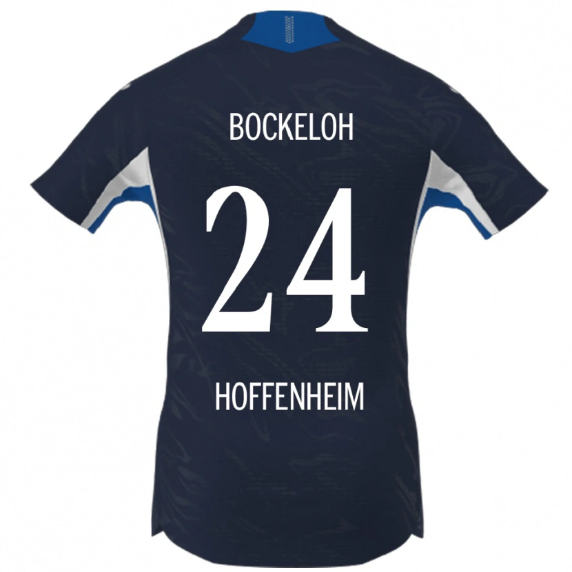 Danxen Kinder Leonhard Bockeloh #24 Marineblau Weiß Heimtrikot Trikot 2025/26 T-Shirt Schweiz