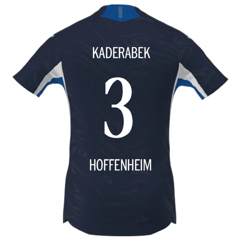 Danxen Kinder Pavel Kaderabek #3 Marineblau Weiß Heimtrikot Trikot 2025/26 T-Shirt Schweiz