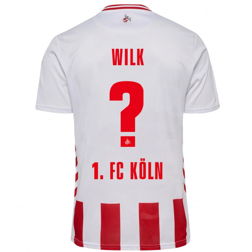 Danxen Kinder Emil Wilk #0 Weiß Rot Heimtrikot Trikot 2025/26 T-Shirt Schweiz
