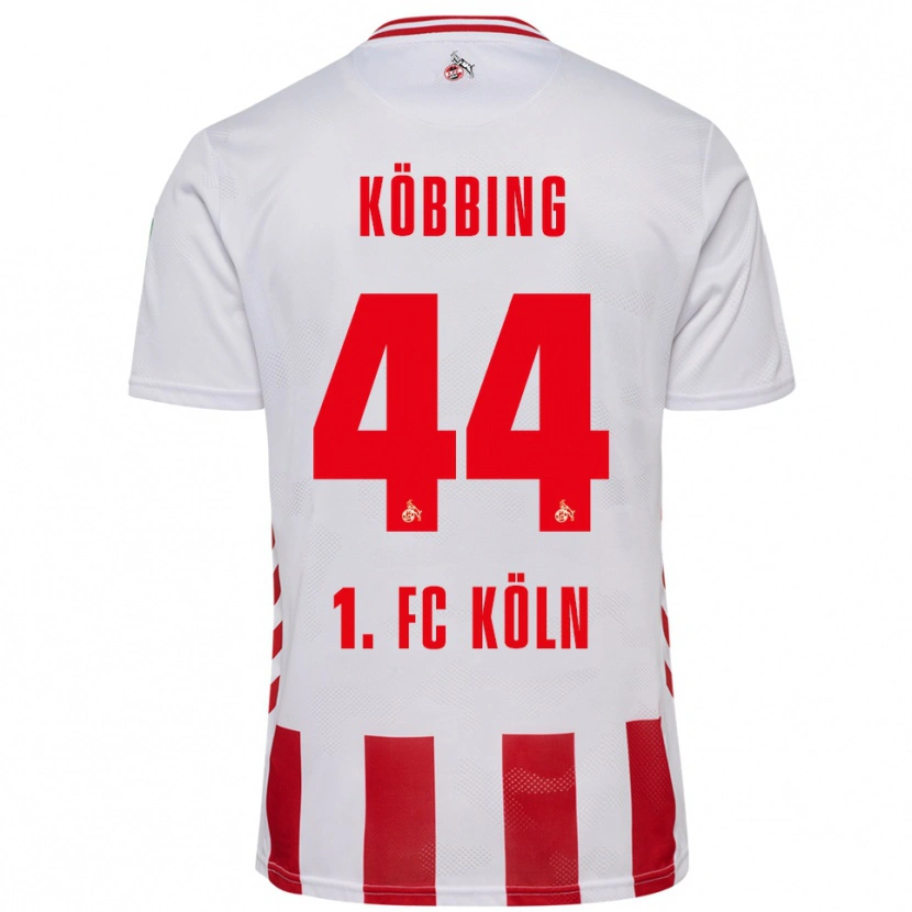 Danxen Kinder Matthias Köbbing #44 Weiß Rot Heimtrikot Trikot 2025/26 T-Shirt Schweiz