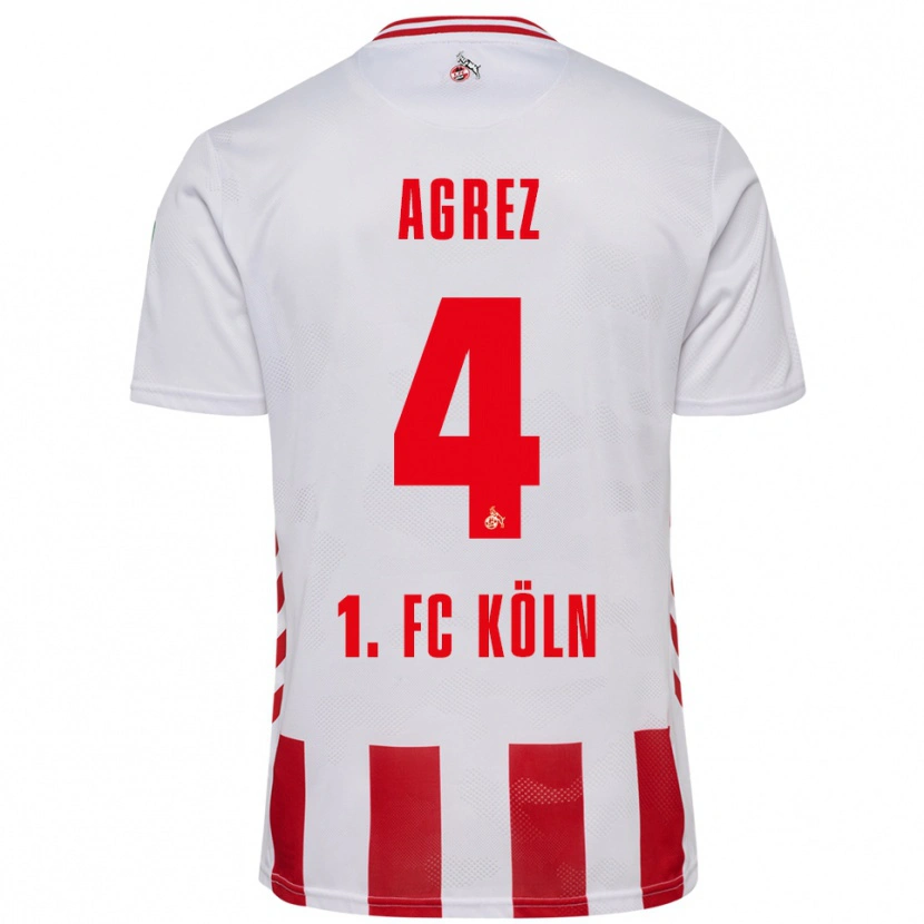 Danxen Kinder Sara Agrež #4 Weiß Rot Heimtrikot Trikot 2025/26 T-Shirt Schweiz