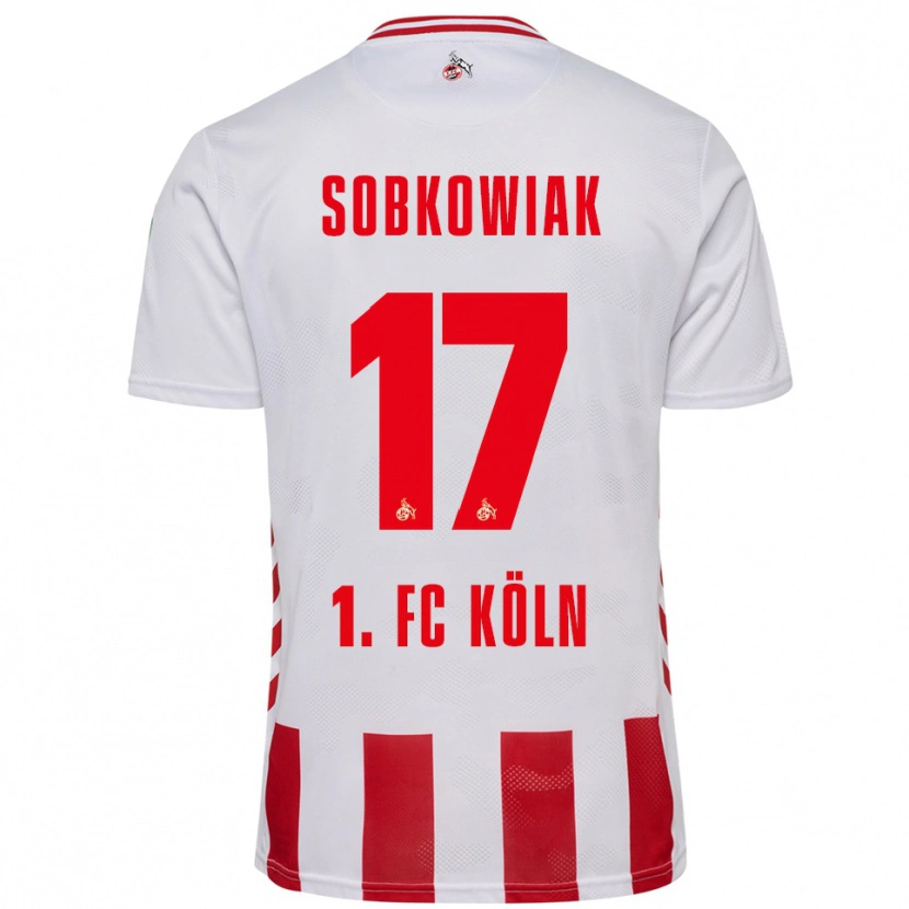 Danxen Kinder Jannis Sobkowiak #17 Weiß Rot Heimtrikot Trikot 2025/26 T-Shirt Schweiz