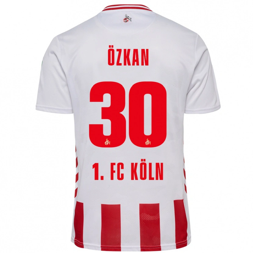 Danxen Kinder Mikail Özkan #30 Weiß Rot Heimtrikot Trikot 2025/26 T-Shirt Schweiz