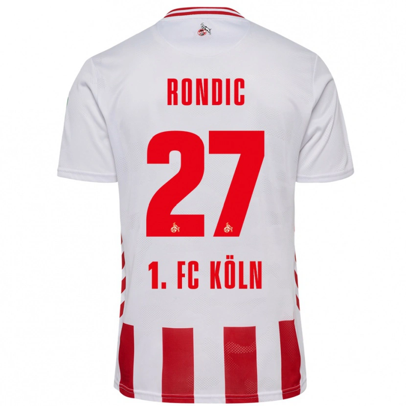 Danxen Kinder Imad Rondic #27 Weiß Rot Heimtrikot Trikot 2025/26 T-Shirt Schweiz
