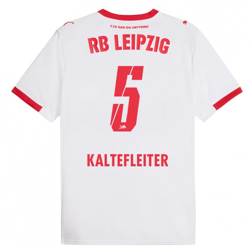 Danxen Kinder Benno Kaltefleiter #5 Weiß Rot Heimtrikot Trikot 2025/26 T-Shirt Schweiz