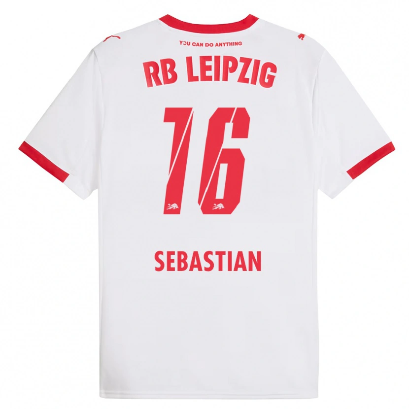 Danxen Kinder Jordy Sebastian #16 Weiß Rot Heimtrikot Trikot 2025/26 T-Shirt Schweiz