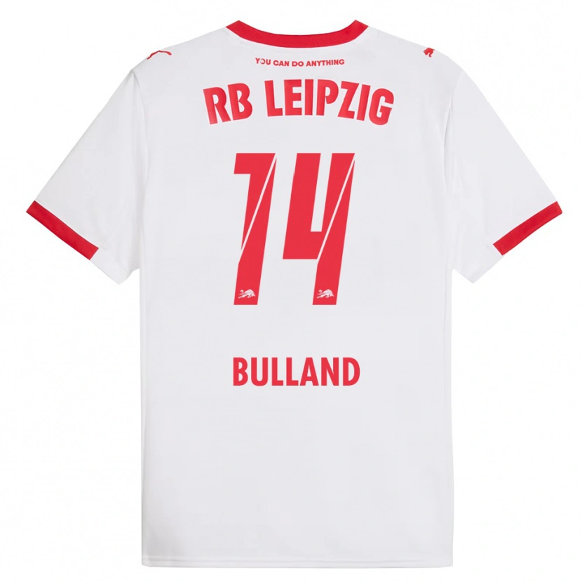 Danxen Kinder Anton Bulland #14 Weiß Rot Heimtrikot Trikot 2025/26 T-Shirt Schweiz