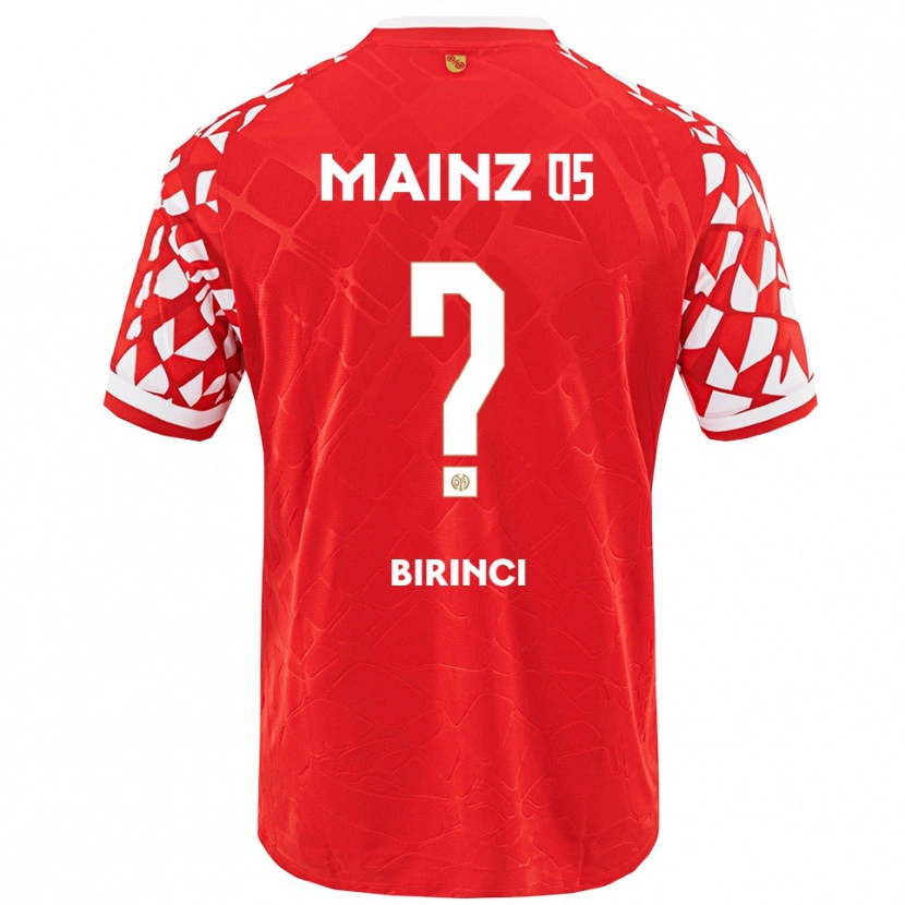 Danxen Kinder Muhammed Birinci #0 Rot Weiß Heimtrikot Trikot 2025/26 T-Shirt Schweiz