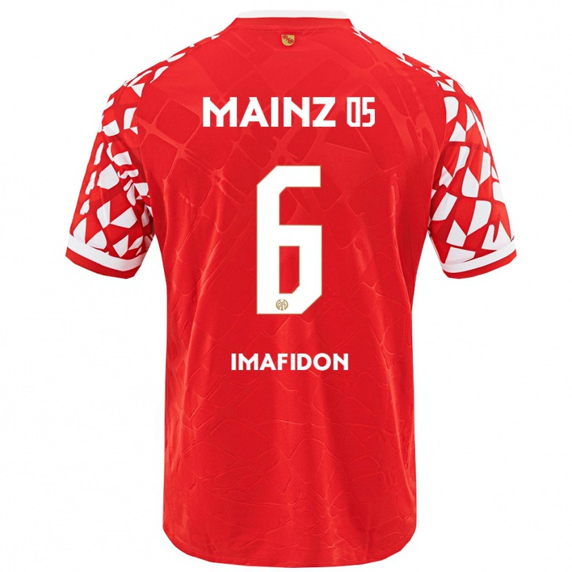Danxen Kinder Daniel Imafidon #6 Rot Weiß Heimtrikot Trikot 2025/26 T-Shirt Schweiz