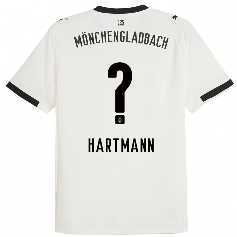 Danxen Kinder Miguel Hartmann #0 Weiß Schwarz Heimtrikot Trikot 2025/26 T-Shirt Schweiz