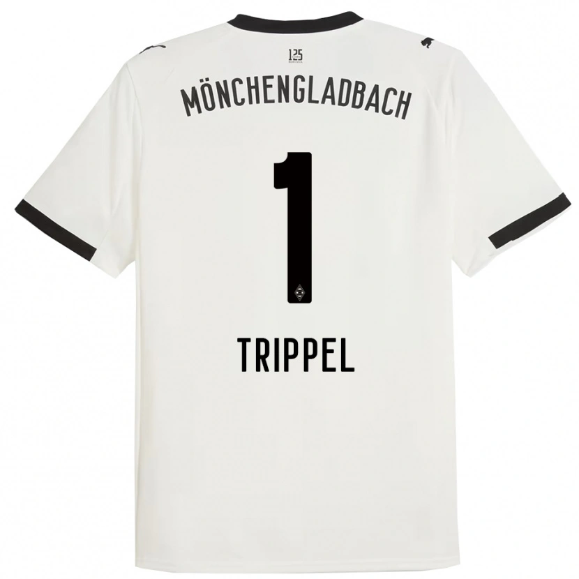 Danxen Kinder Marcello Trippel #1 Weiß Schwarz Heimtrikot Trikot 2025/26 T-Shirt Schweiz