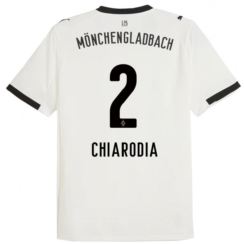 Danxen Kinder Fabio Chiarodia #2 Weiß Schwarz Heimtrikot Trikot 2025/26 T-Shirt Schweiz