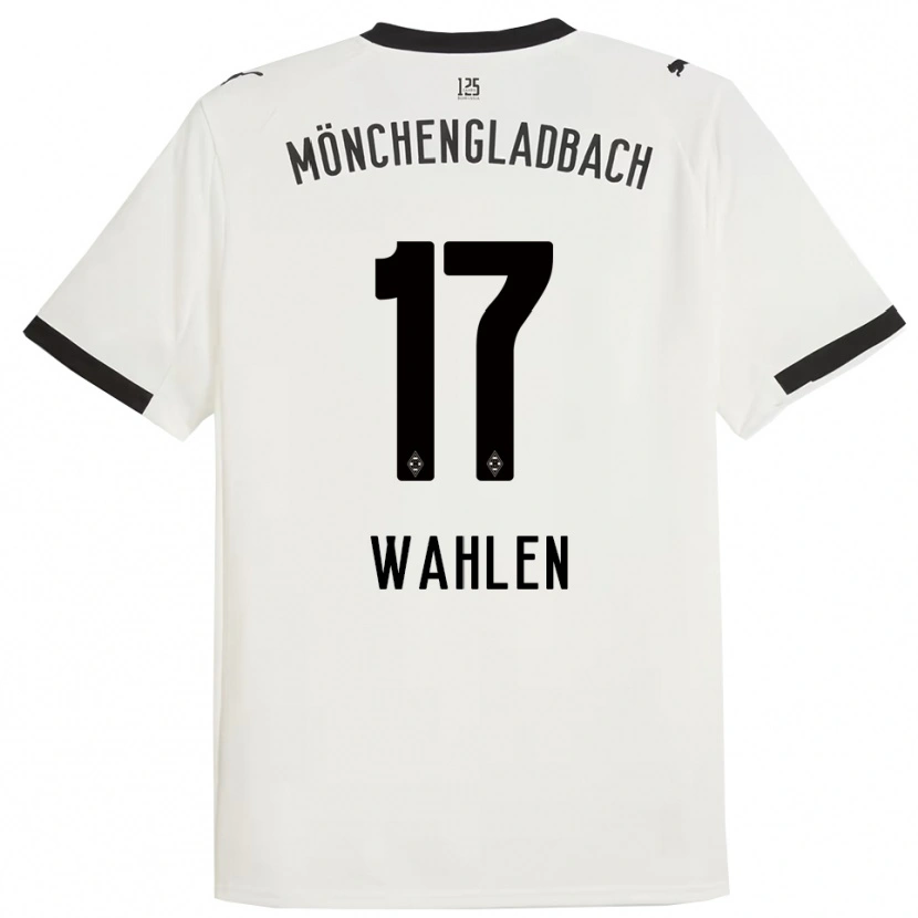 Danxen Kinder Vanessa Wahlen #17 Weiß Schwarz Heimtrikot Trikot 2025/26 T-Shirt Schweiz