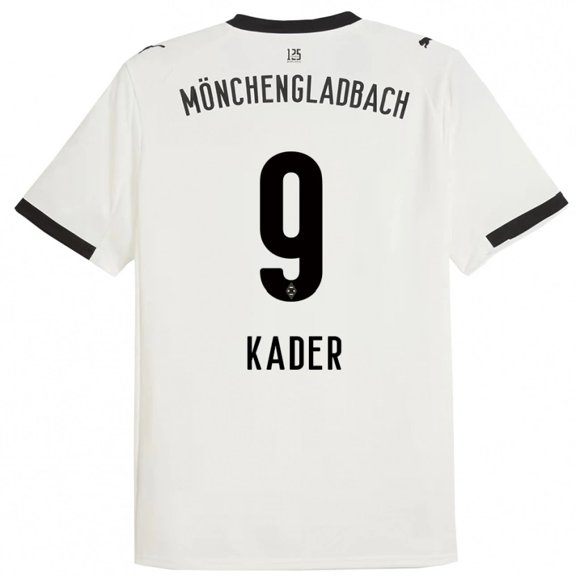 Danxen Kinder Cagatay Kader #9 Weiß Schwarz Heimtrikot Trikot 2025/26 T-Shirt Schweiz