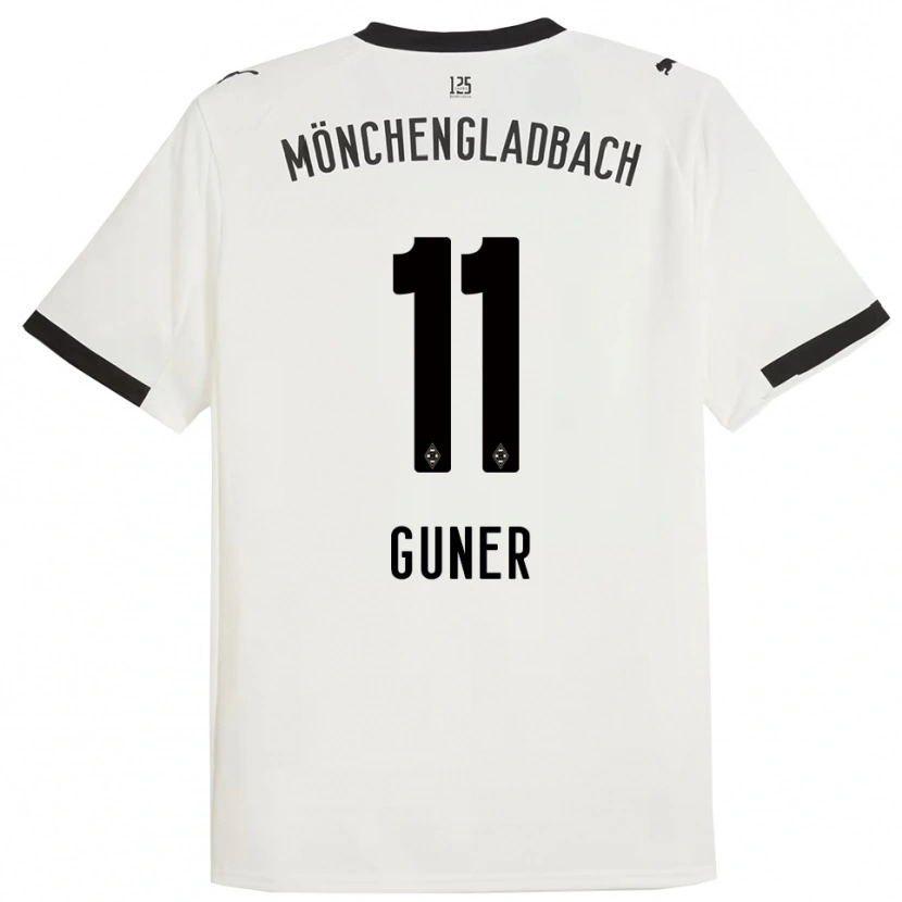Danxen Kinder Can Armando Güner #11 Weiß Schwarz Heimtrikot Trikot 2025/26 T-Shirt Schweiz