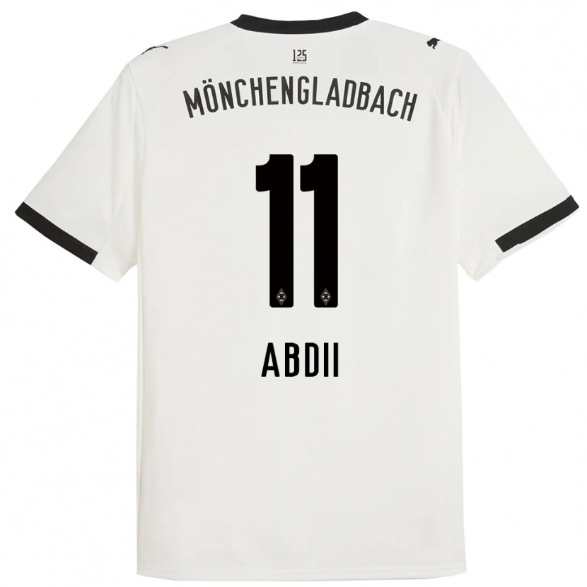 Danxen Kinder Alina Abdii #11 Weiß Schwarz Heimtrikot Trikot 2025/26 T-Shirt Schweiz