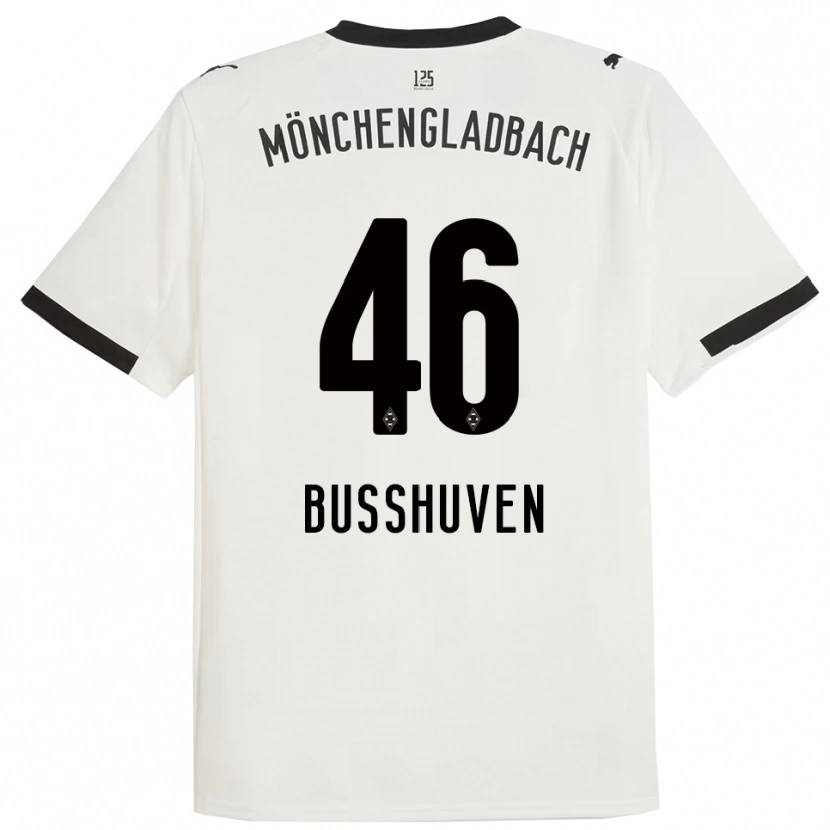 Danxen Kinder Alina Busshuven #46 Weiß Schwarz Heimtrikot Trikot 2025/26 T-Shirt Schweiz