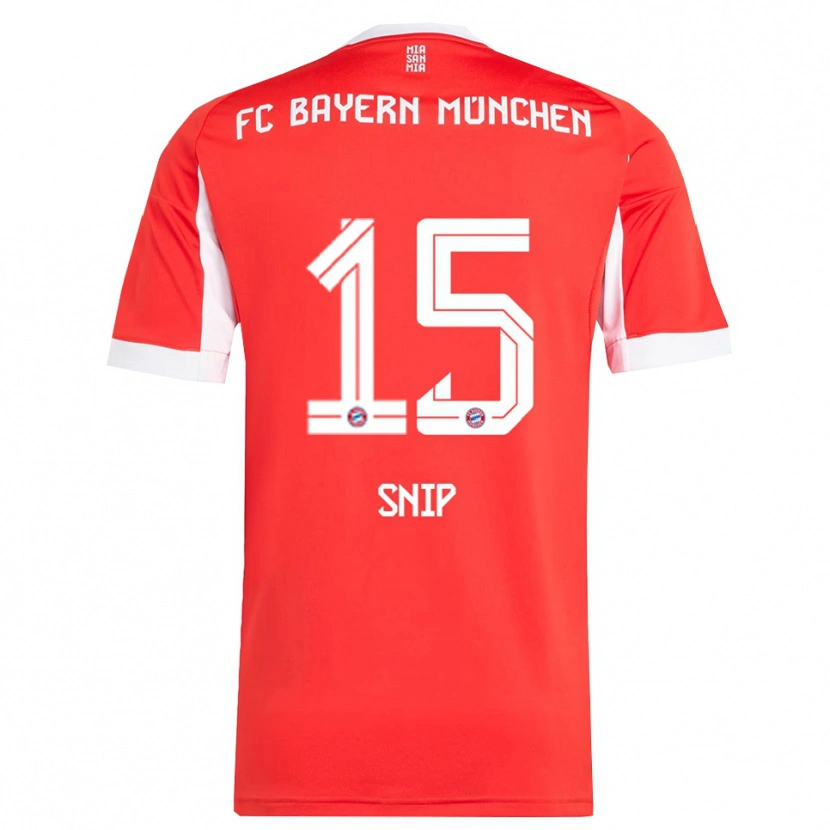 Danxen Kinder Roy Snip #15 Rot Weiß Heimtrikot Trikot 2025/26 T-Shirt Schweiz