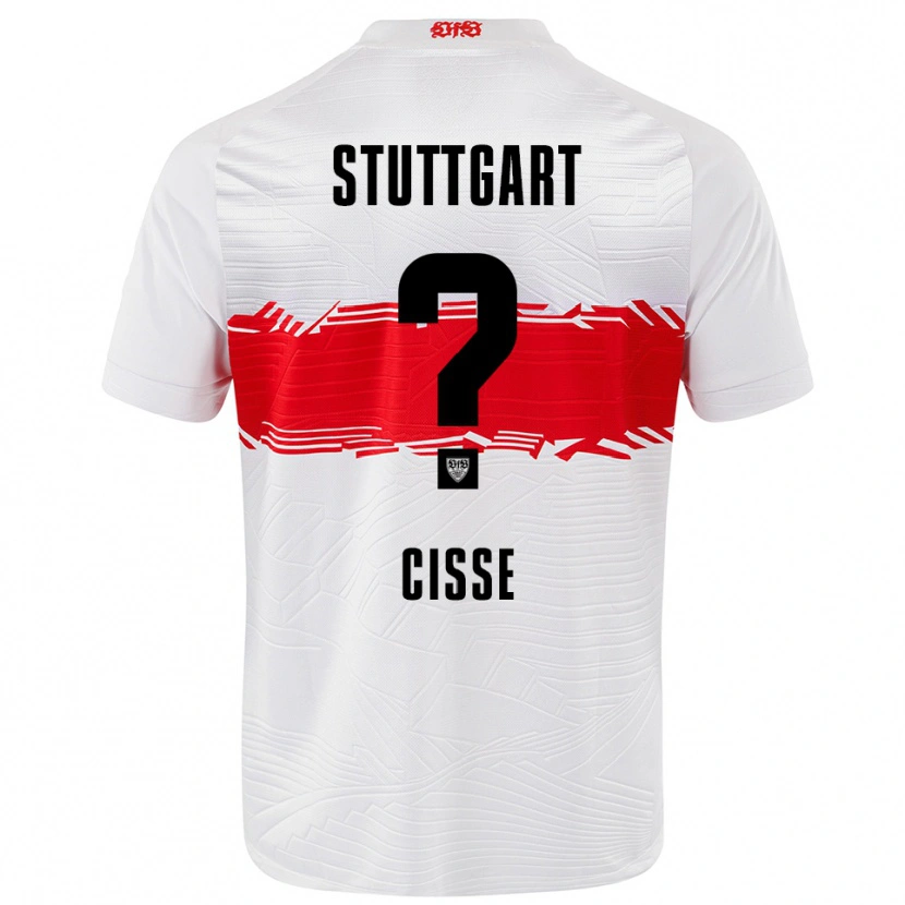 Danxen Kinder Momo Cissé #0 Weiß Rot Heimtrikot Trikot 2025/26 T-Shirt Schweiz