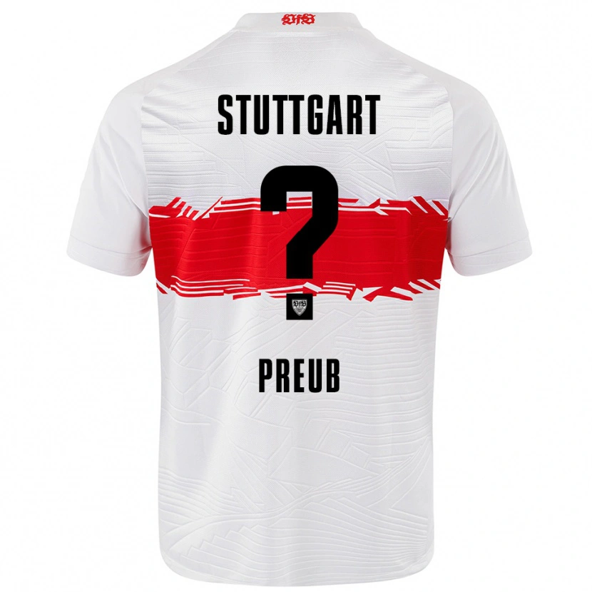Danxen Kinder Laurin Preuß #0 Weiß Rot Heimtrikot Trikot 2025/26 T-Shirt Schweiz