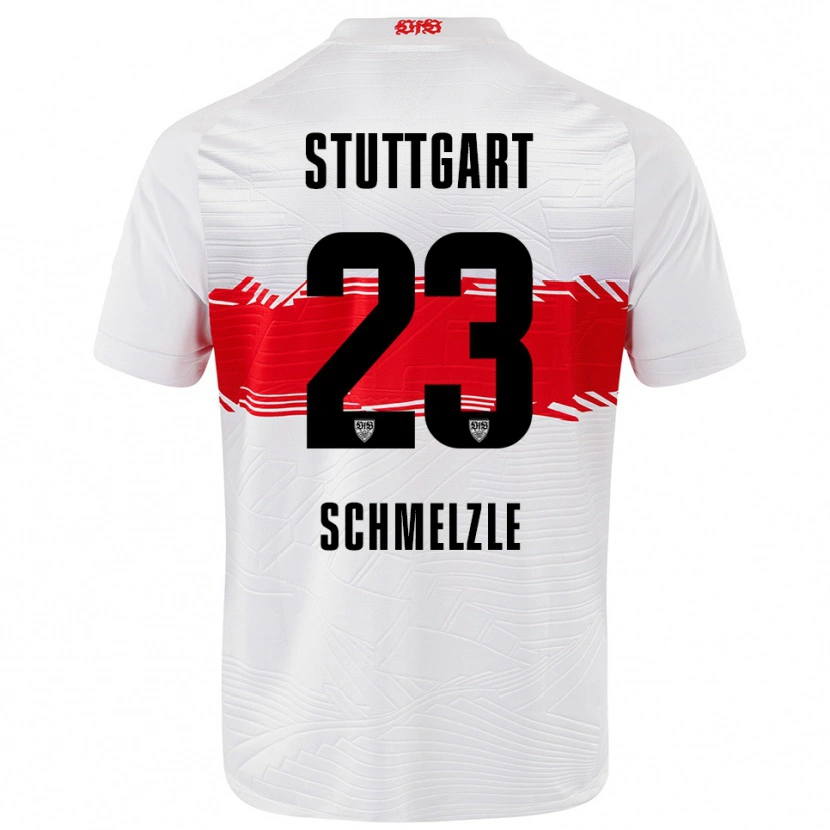 Danxen Kinder Marlen Schmelzle #23 Weiß Rot Heimtrikot Trikot 2025/26 T-Shirt Schweiz