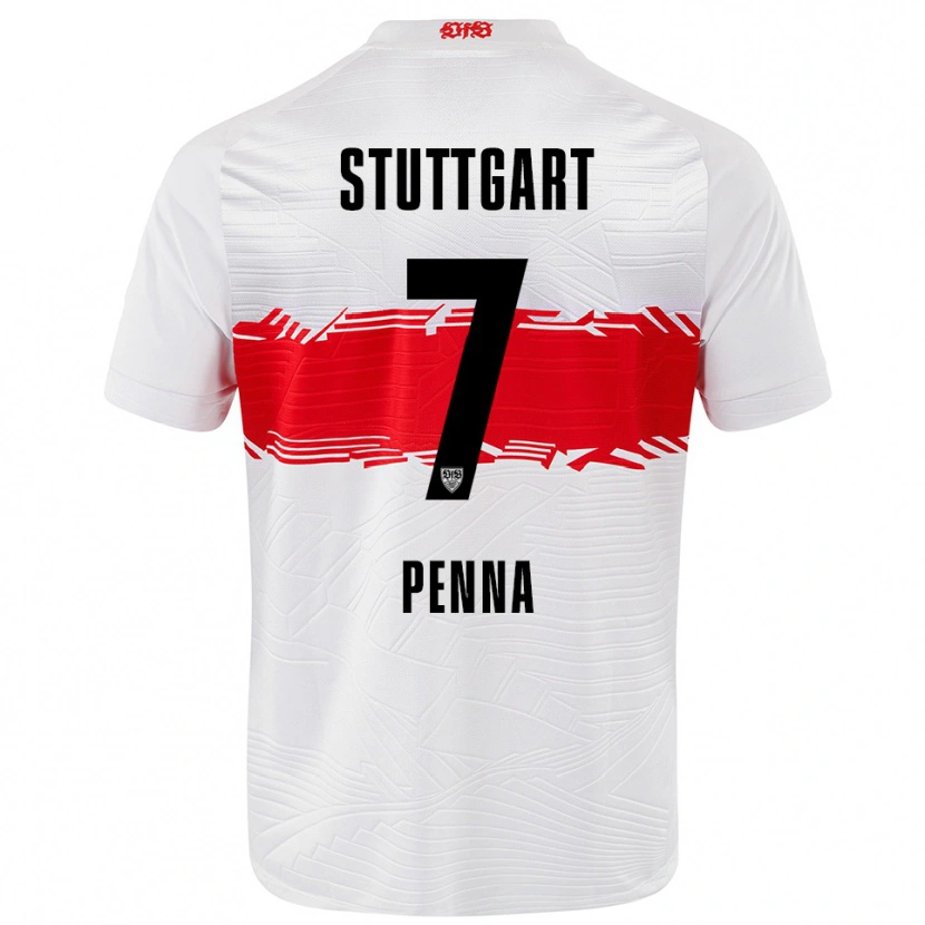 Danxen Kinder Lauri Penna #7 Weiß Rot Heimtrikot Trikot 2025/26 T-Shirt Schweiz